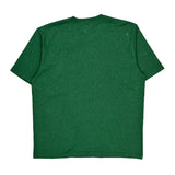Carhartt T-Shirt - Large Green Cotton