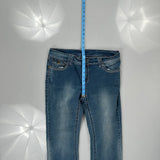 Unbranded Boot Cut Jeans - 31W UK 10 Blue Denim