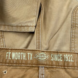 Dickies Carpenter Shorts - 38W 10L Brown Cotton