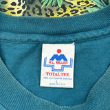 Rainforest H.L. Miller Single Stitch T-Shirt - Large Blue Cotton