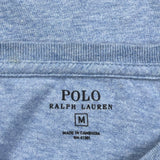 Polo By Ralph Lauren T-Shirt - Medium Blue Cotton