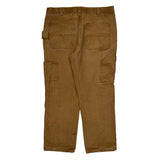 Wrangler Carpenter Pants - 38W 30L Brown Cotton