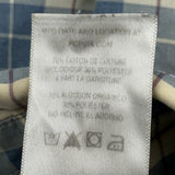 Patagonia Checked Short Sleeve Shirt - Medium Cream Cotton