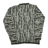 Coogi Sweater - Medium White Cotton