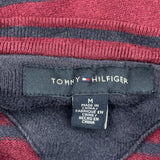 Tommy Hilfiger Striped Sweater - Medium Blue Cotton