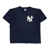 New York Yankees Majestic Mlb T-Shirt - XL Navy Cotton