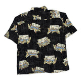Campia Moda Floral Hawaiian Shirt - XL Black Viscose