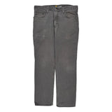Carhartt Carpenter Pants - 34W 30L Gray Cotton Blend