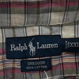 Ralph Lauren Checked Short Sleeve Shirt - 2XL Multicoloured Cotton