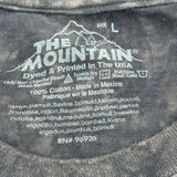 The Mountain Graphic T-Shirt - Large Black Cotton
