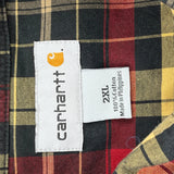 Carhartt Checked Flannel Shirt - 2XL Multicoloured Cotton