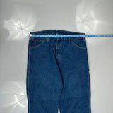 Dickies Carpenter Pants - 36W 30L Blue Cotton