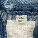 Levis Denim Jacket - Small Blue Denim