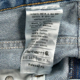 Carhartt Jeans - 28W 30L Blue Cotton