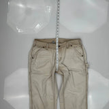 Carhartt Carpenter Pants - 32W 30L Beige Cotton