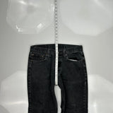 501 Levis Jeans - 32W 29L Black Cotton