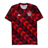 Bayern Munich Adidas 2022-23 Training Football Shirt - Small Red Polyester