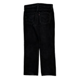 501 Levis Jeans - 32W 30L Black Cotton