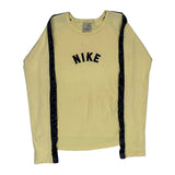Nike Spellout Long Sleeve T-Shirt - Large Black Cotton
