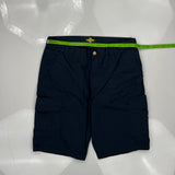 Unbranded Cargo Shorts - 34W 10L Navy Cotton