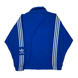 Adidas Track Jacket - Medium Blue Polyester