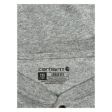 Carhartt Long Sleeve T-Shirt - 2XL Grey Cotton