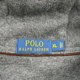 Polo By Ralph Lauren Collared Jumper - XL Grey Cotton