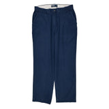 Polo By Ralph Lauren Chinos - 33W 31L Blue Cotton