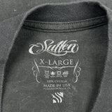 Made In USA Sullen Graphic T-Shirt - XL Black Cotton