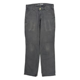 Carhartt Carpenter Trousers - 32W 32L Grey Cotton