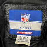 Pittsburgh Steelers Reebok Nfl Leather Jacket - XL Black Leather