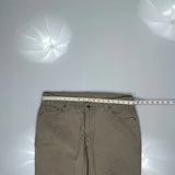 Carhartt Carpenter Trousers - 38W 30L Khaki Cotton