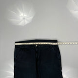 Carhartt Carpenter Trousers - 36W 32L Black Cotton