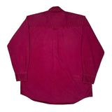 Chaps Ralph Lauren Shirt - Large Red Cotton