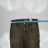 Carhartt Carpenter Trousers - 34W 31L Brown Cotton