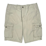 Levis Cargo Cargo Shorts - 34W 11L Beige Cotton