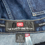 Ecko Unltd Cargo Carpenter Jeans - 40W 30L Blue Cotton