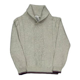 Age 6 Tommy Hilfiger Argyle Sweater - XS Beige Cotton
