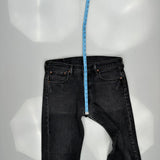501 Levis Jeans - 37W 30L Black Cotton