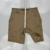 Duluth Carpenter Shorts - 32W 10L Khaki Cotton