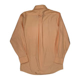 Tommy Hilfiger Shirt - Medium Orange Cotton