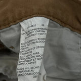 Dickies Double Knee Carpenter Trousers - 36W 29L Brown Cotton