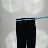 510 Levis Skinny Jeans - 29W UK 10 Black Cotton