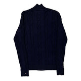 Tommy Hilfiger Zip Up - Small Navy Cotton Blend