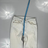 Levis Jeans - 33W 30L White Cotton
