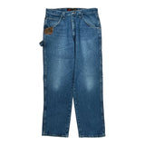Rustler Carpenter Jeans - 32W 30L Blue Denim