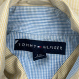 Tommy Hilfiger Shirt - Large Yellow Cotton