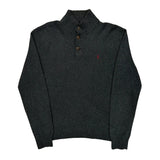 Polo By Ralph Lauren Sweater - Large Gray Cotton