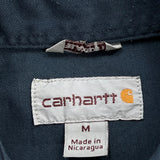 Carhartt Short Sleeve Shirt - Medium Blue Cotton
