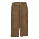 Carhartt Carpenter Trousers - 32W 30L Brown Cotton
